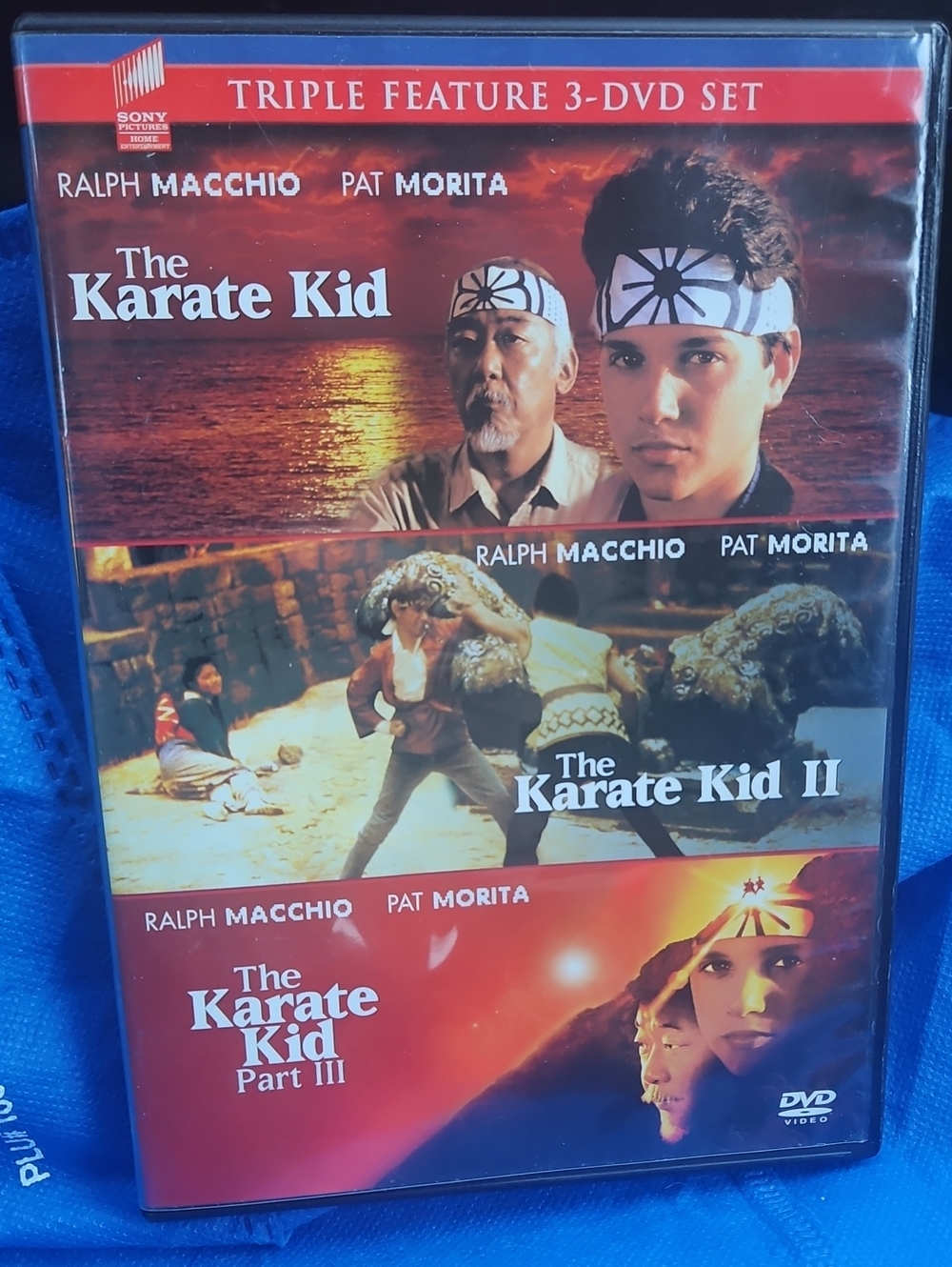 🌟3/$25🌟 The Karate Kid Triple Feature DVD Set